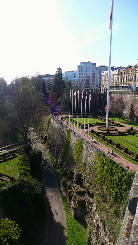 Luxembourg View from the Ramparts